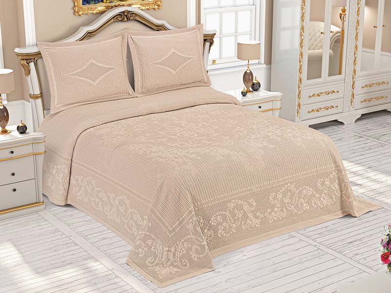 Cuvertura-Pat-Pano-Pike-Beige Cuvertura Pat Jado Pano Pike-Beige - imagine 1