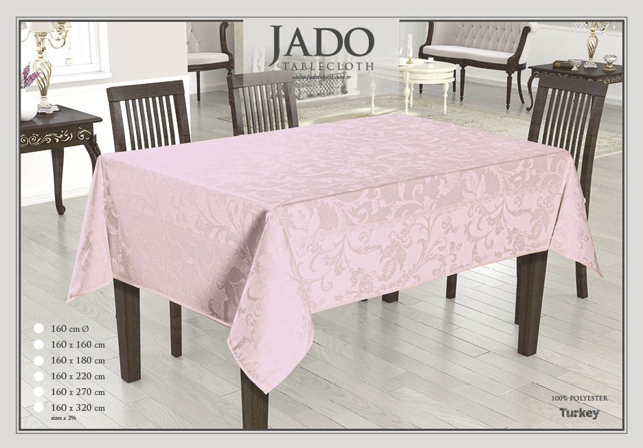 Fata de masa 100% POLYESTER -PUDRA Fata de masa 100% POLYESTER -Pudra 160x270 - imagine 1