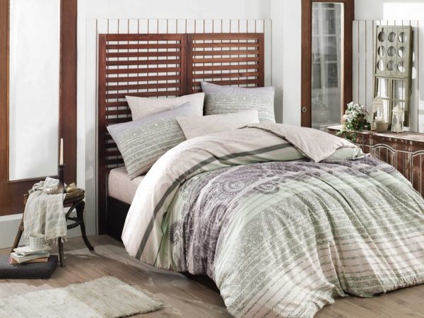 Lenjerie Pat 2 Persoane Hobby Denisa - Green