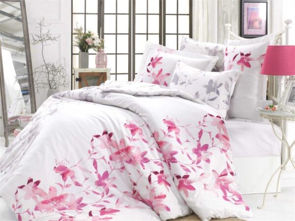 Lenjerie Pat 2 Persoane Hobby Lucia - Fucsya