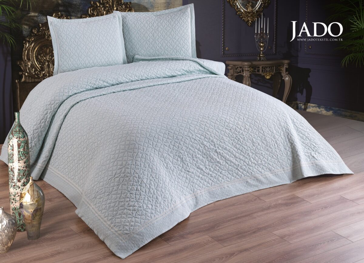Cuvertura Pat Policoton Holly - Verde mint - imagine 1