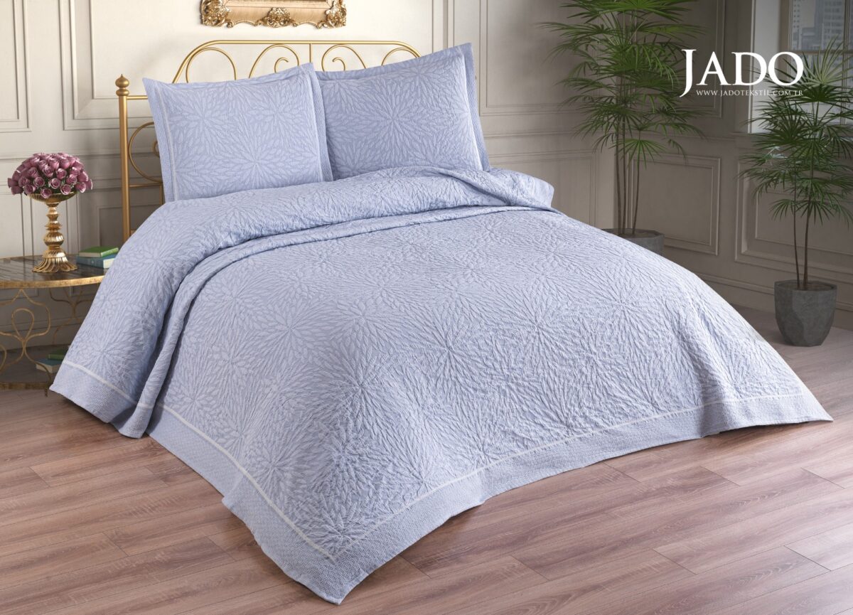 Cuvertura Pat Policoton Jacinthe - Bleu - imagine 1