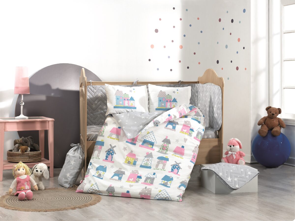 Lenjerie Pat - Baby - Hobby Felix - Mavi - imagine 1