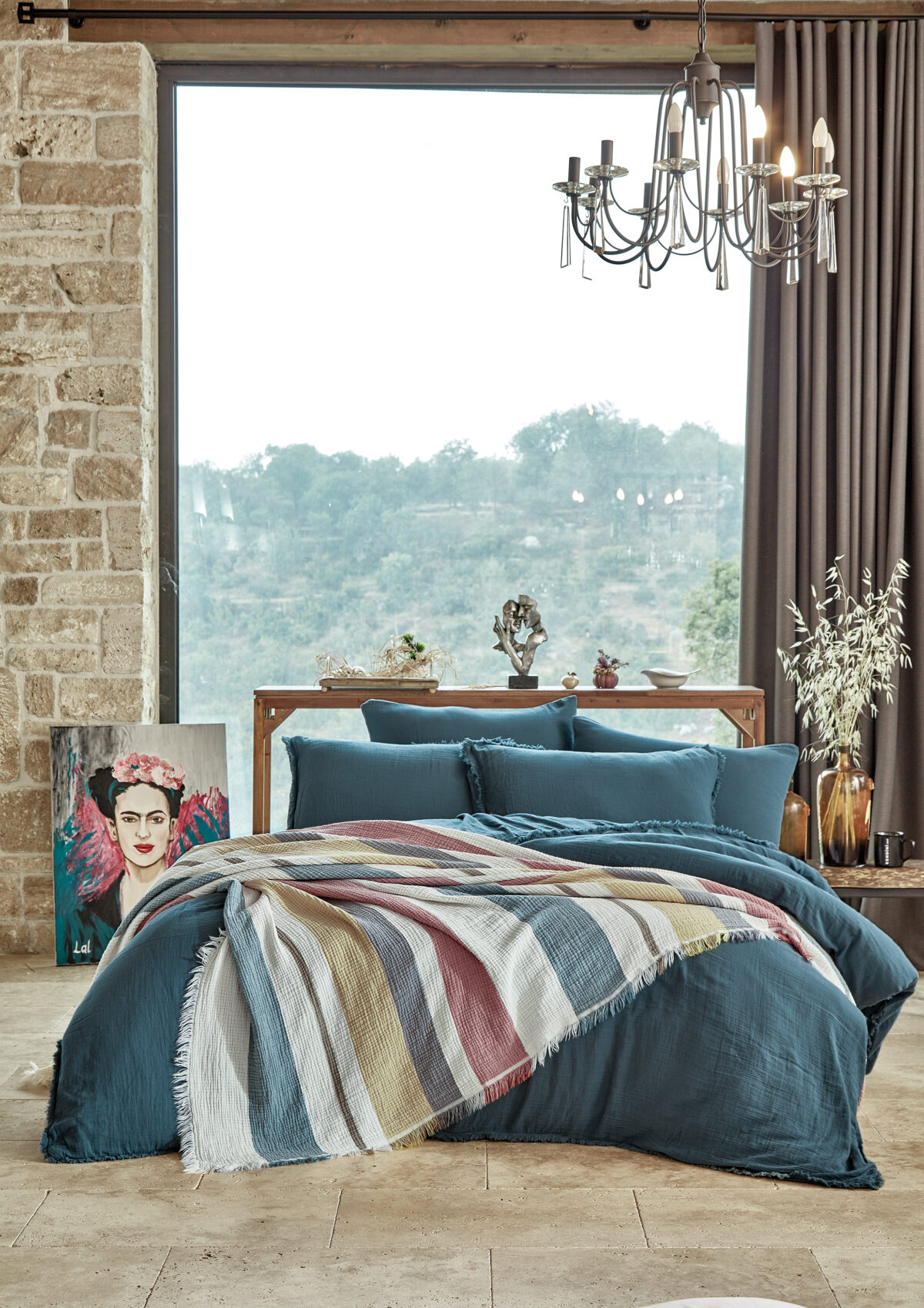 SHINE&GLORIA SET (PETROL-BLUE) Pike + Lenjerie - Gloria-Petrol-Blue - imagine 1
