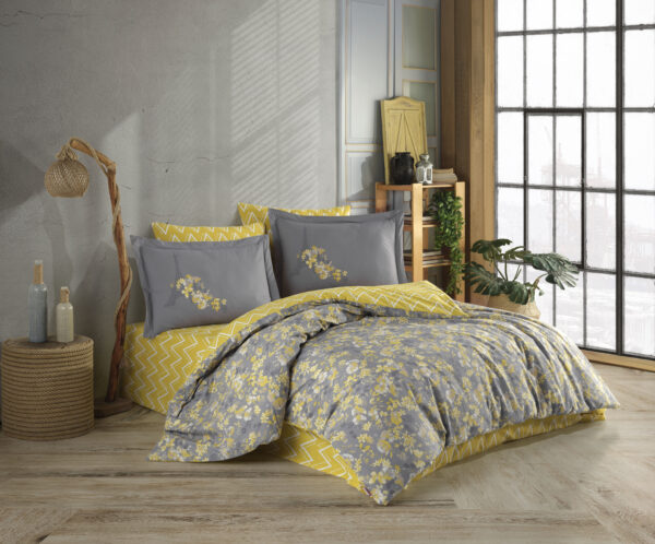 Lenjerie Pat 2 persoane Hobby Alanza - Sari