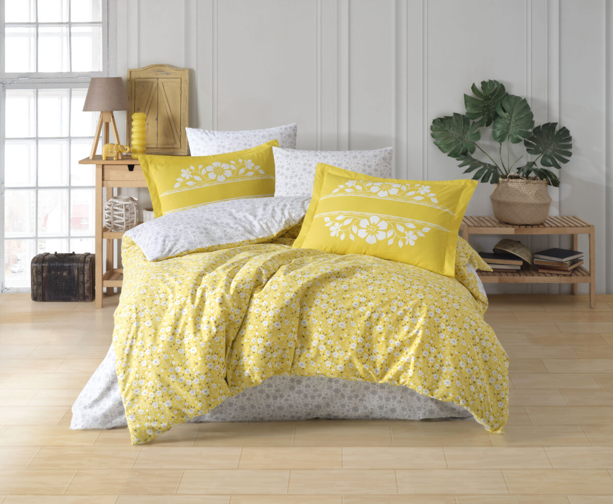 Lenjerie Pat 2 persoane Hobby Sofia - Sari - imagine 1