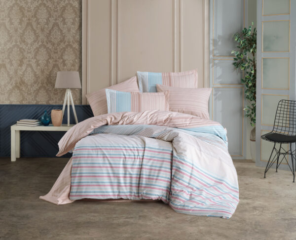 Lenjerie Pat 2 persoane Hobby Trella - Turkuaz