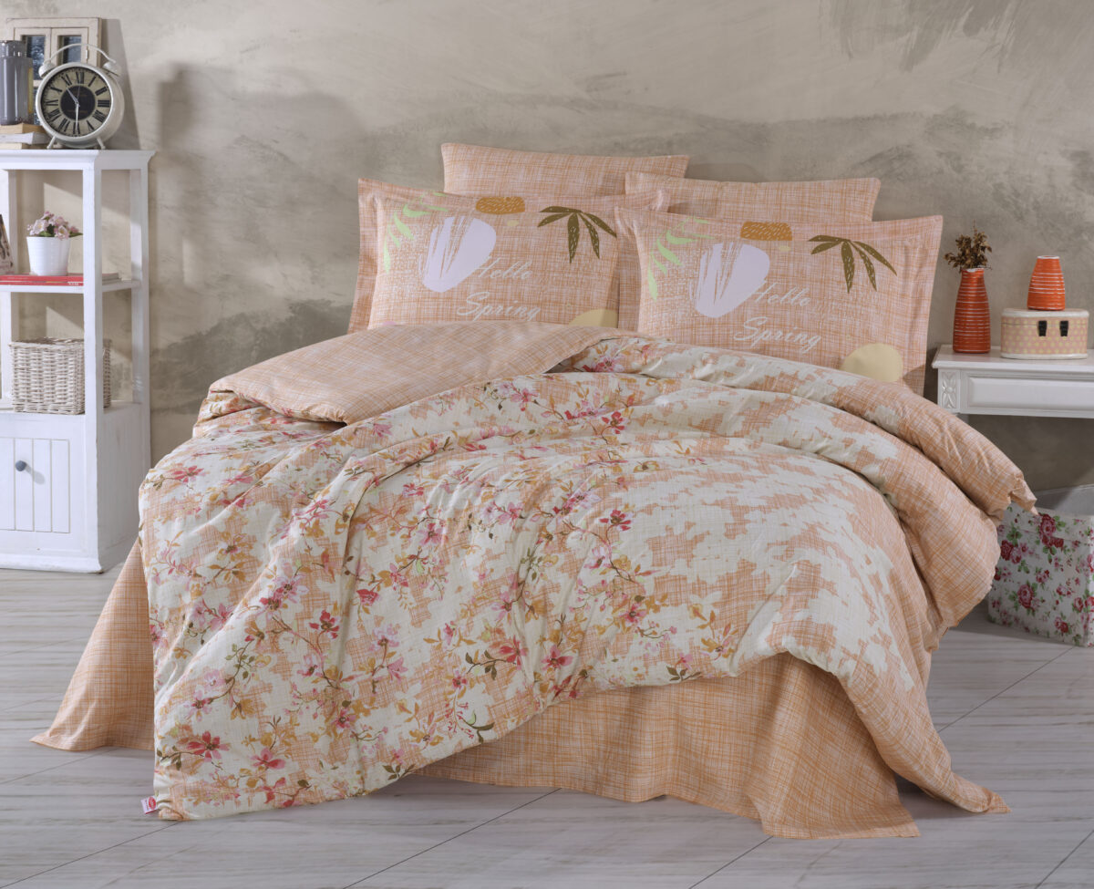 Lenjerie Pat 2 Persoane Hobby - LILY - SOMON - imagine 1