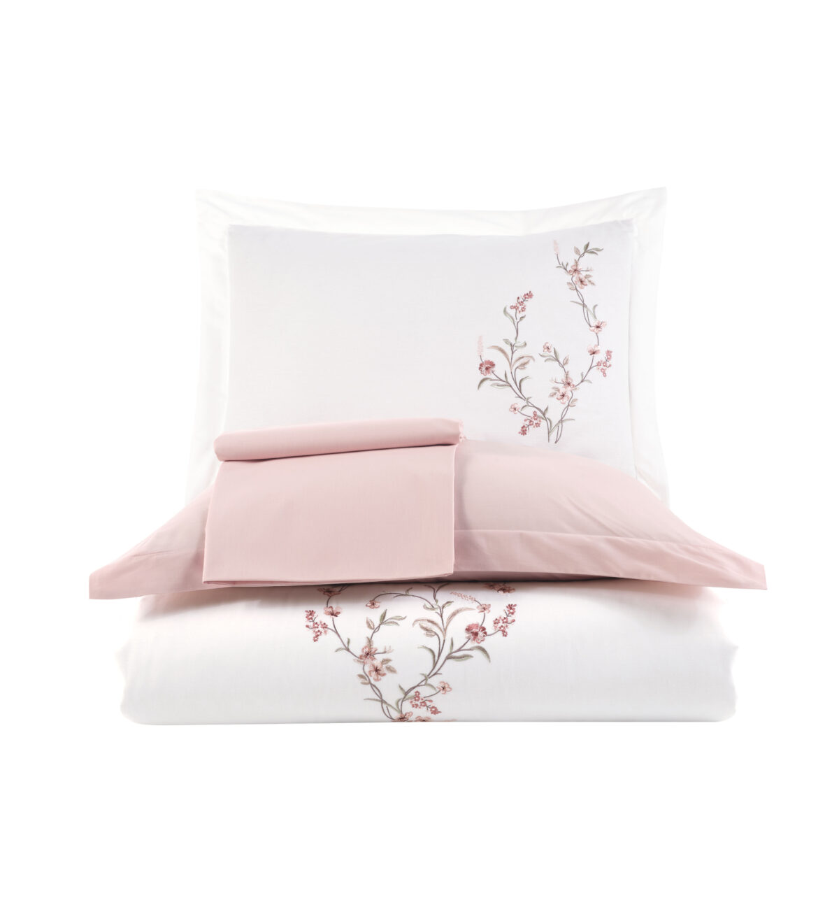 Lenjerie pat 2 persoane DANTELA - Lia - Crem - imagine 4
