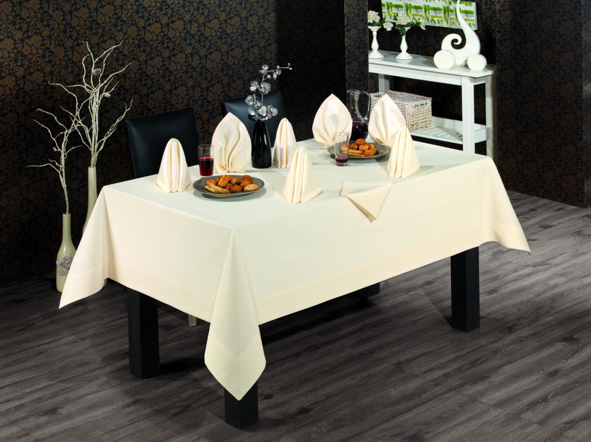 honey krem Fata de masa Honey - Crem - 160x220 cm - imagine 1